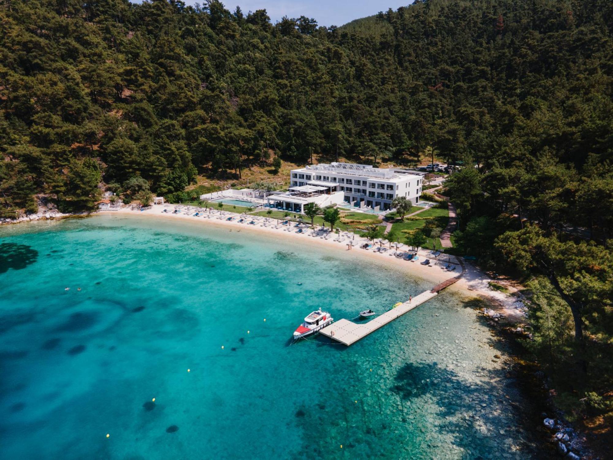 Vathi Cove Luxury Resort & Spa Chrisi Ammoudia Eksteriør billede