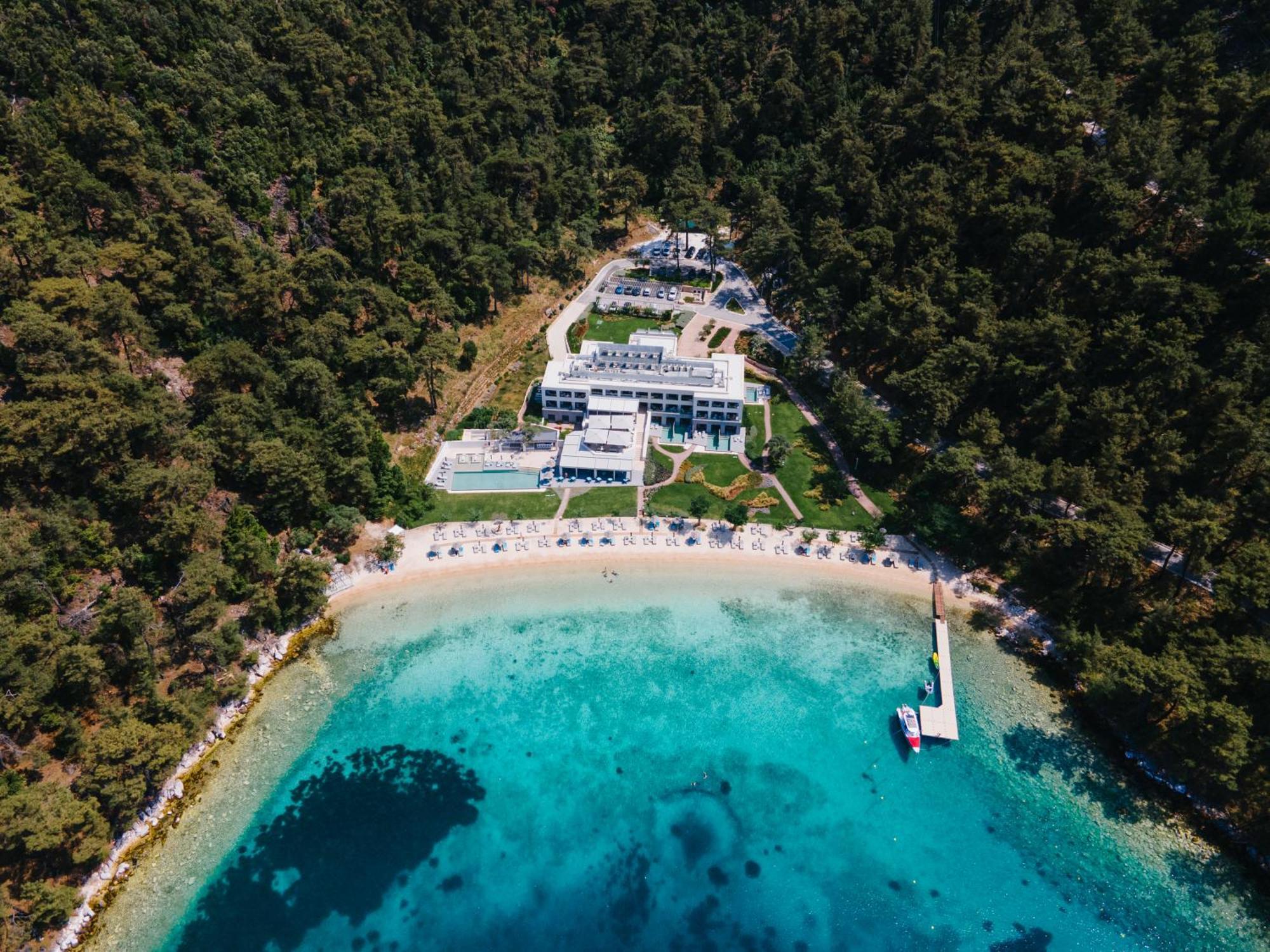 Vathi Cove Luxury Resort & Spa Chrisi Ammoudia Eksteriør billede