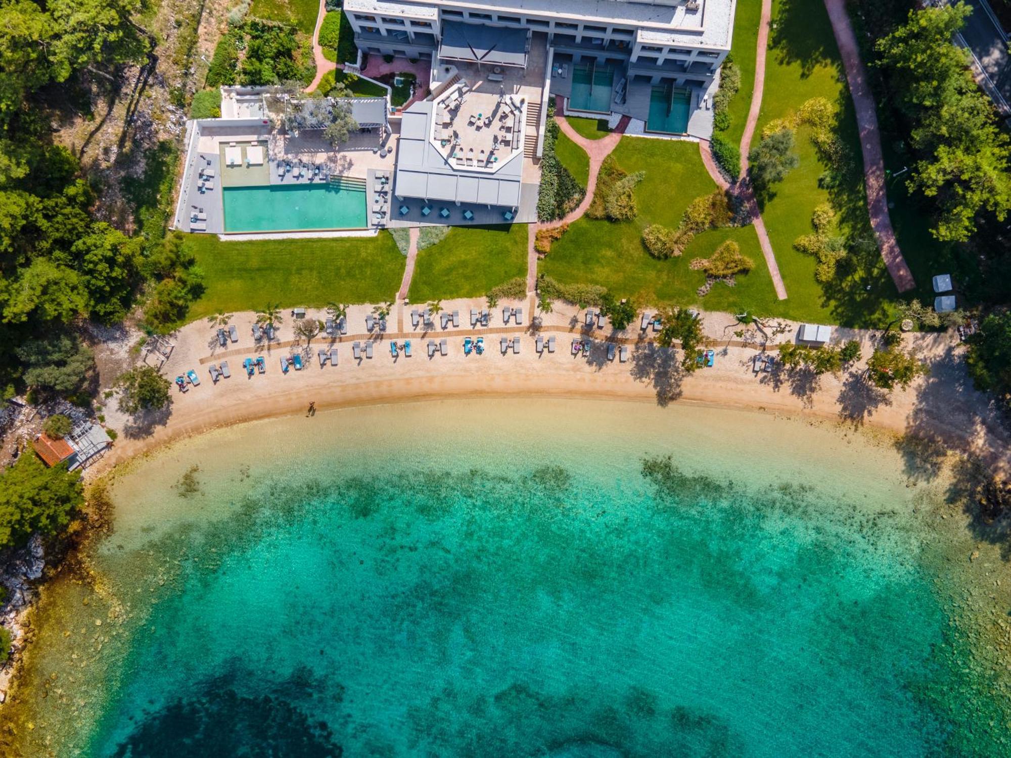 Vathi Cove Luxury Resort & Spa Chrisi Ammoudia Eksteriør billede